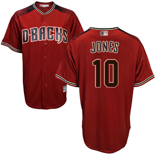 Diamondbacks #10 Adam Jones Sedona Red Alternate Stitched Youth Baseball Jersey Diamondbacks #10 Adam Jones Sedona Red Alternate Stitched Youth Baseball Jersey
