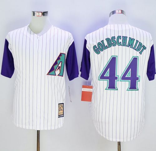 Diamondbacks #44 Paul Goldschmidt White Hall Of Fame Cool Base Diamondbacks #44 Paul Goldschmidt White Hall Of Fame Cool Base