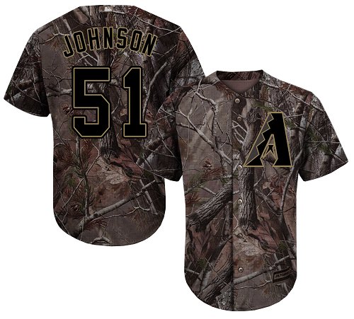 Diamondbacks #51 Randy Johnson Camo Realtree Collection Cool Base Stitched Youth Baseball Jersey Diamondbacks #51 Randy Johnson Camo Realtree Collection Cool Base Stitched Youth Baseball Jersey
