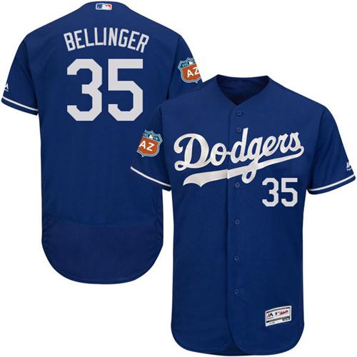 Dodgers #35 Cody Bellinger Blue Flexbase Authentic Collection Stitched MLB Jersey