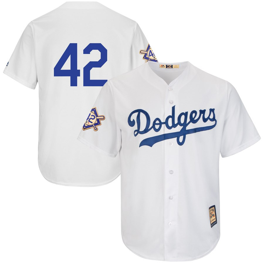 Dodgers 42 Jackie Robinson White 2019 Jackie Robinson Day Cooperstown FlexBase Jersey Dodgers 42 Jackie Robinson White 2019 Jackie Robinson Day Cooperstown FlexBase Jersey