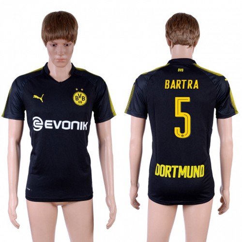 Dortmund #5 Bartra Away Soccer Club Jersey Dortmund #5 Bartra Away Soccer Club Jersey
