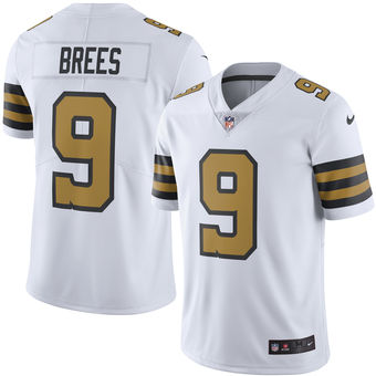 Drew Brees New Orleans Saints Nike Color Rush Limited Jersey - White Drew Brees New Orleans Saints Nike Color Rush Limited Jersey - White