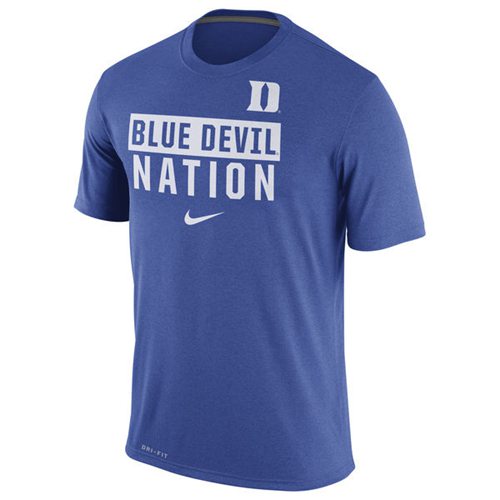 Duke Blue Devils Nike Nation Legend Local Verbiage Dri-FIT T-Shirt Royal-2