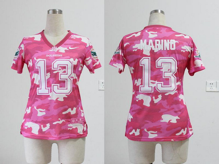 EW women nfl jerseys Miami Dolphins 13 Dan Marino pink(fashion camo) EW women nfl jerseys Miami Dolphins 13 Dan Marino pink(fashion camo)
