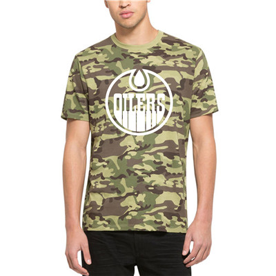 Edmonton Oilers '47 Alpha T-Shirt Camo