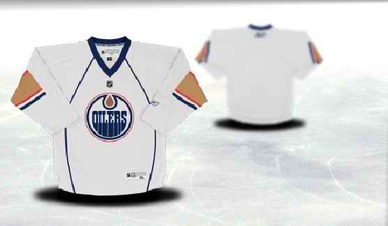 Edmonton Oilers Youth Customized White Jersey Edmonton Oilers Youth Customized White Jersey