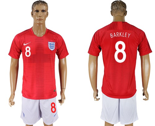 England #8 Barkley Away Soccer Country Jersey England #8 Barkley Away Soccer Country Jersey