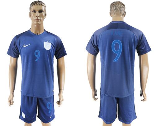 England #9 Kane Away Soccer Country Jersey England #9 Kane Away Soccer Country Jersey