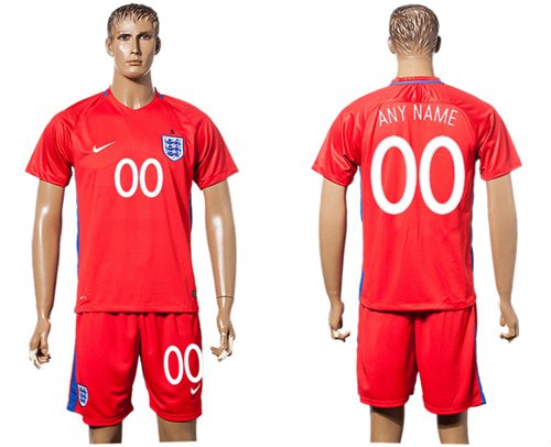 England Personalized Away Soccer Country Jersey England Personalized Away Soccer Country Jersey