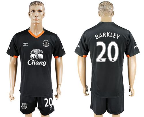 Everton #20 Barkley Away Soccer Club Jersey