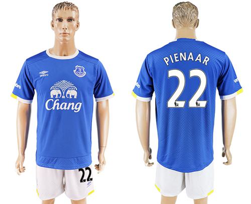 Everton #22 Pienaar Home Soccer Club Jersey Everton #22 Pienaar Home Soccer Club Jersey