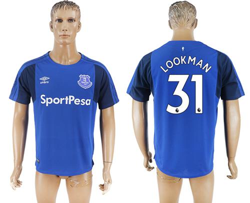 Everton #31 Lookman Home Soccer Club Jersey Everton #31 Lookman Home Soccer Club Jersey