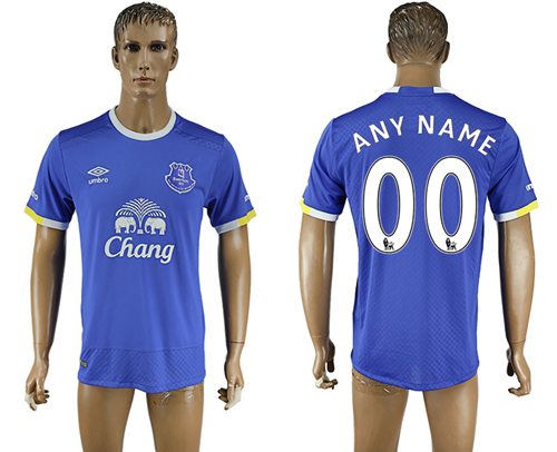 Everton Personalized Home Soccer Club Jersey