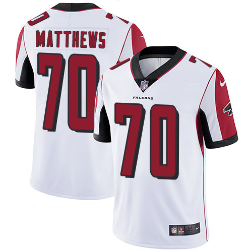 Falcons #70 Jake Matthews White Youth Stitched Football Vapor Untouchable Limited Jersey Falcons #70 Jake Matthews White Youth Stitched Football Vapor Untouchable Limited Jersey