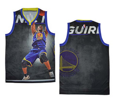 Flash version of the golden state warriors 5 NBA jersey blank vest