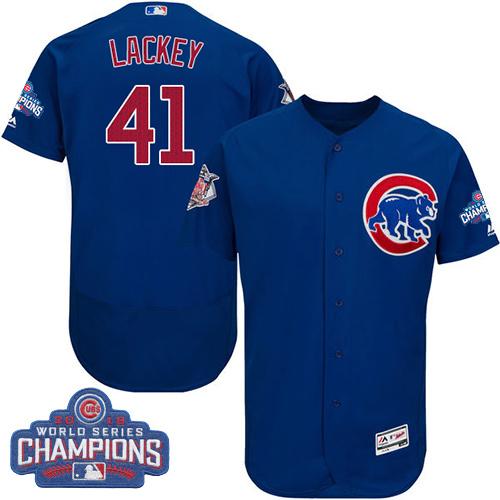 Flexbase Authentic Collection 2016 World Series Champions Stitched MLB Jersey