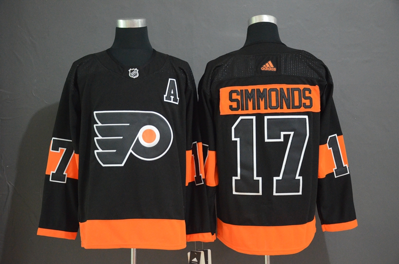 Youth Flyers 17 Wayne Simmonds Black Alternate Adidas Jersey