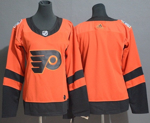 Flyers Blank Orange Authentic 2019 Stadium Series Stitched Hockey Jersey