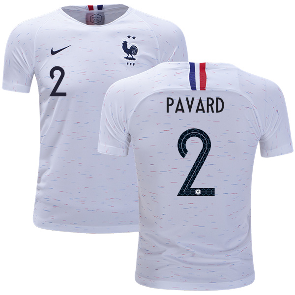 France #2 Pavard Away Kid Soccer Country Jersey France #2 Pavard Away Kid Soccer Country Jersey