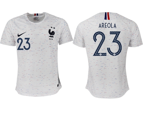 France #23 Areola Away Soccer Country Jersey France #23 Areola Away Soccer Country Jersey