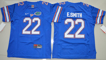 Gators #22 E.Smith Blue Embroidered Youth NCAA Jersey Gators #22 E.Smith Blue Embroidered Youth NCAA Jersey