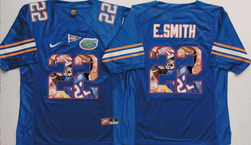 Gators #22 Emmitt Smith Blue Player Fashion Stitched NCAA Jersey Gators #22 Emmitt Smith Blue Player Fashion Stitched NCAA Jersey