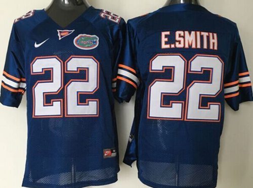Gators #22 Emmitt Smith Blue Stitched Youth NCAA Jersey Gators #22 Emmitt Smith Blue Stitched Youth NCAA Jersey