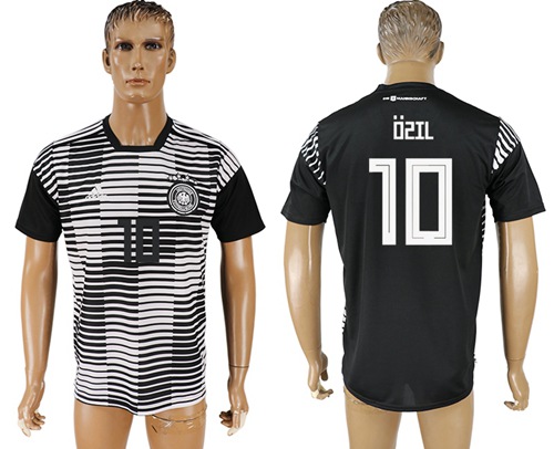 Germany #10 Ozil Away Soccer Country Jersey Germany #10 Ozil Away Soccer Country Jersey