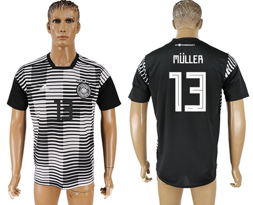 Germany #13 Muller Away Soccer Country Jersey Germany #13 Muller Away Soccer Country Jersey