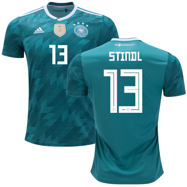 Germany #13 Stindl Away Kid Soccer Country Jersey Germany #13 Stindl Away Kid Soccer Country Jersey