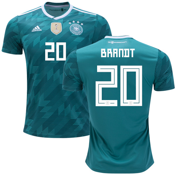 Germany #20 Brandt Away Kid Soccer Country Jersey Germany #20 Brandt Away Kid Soccer Country Jersey
