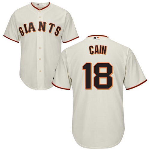 Giants #18 Matt Cain Cream Cool Base Stitched Youth MLB Jersey Giants #18 Matt Cain Cream Cool Base Stitched Youth MLB Jersey
