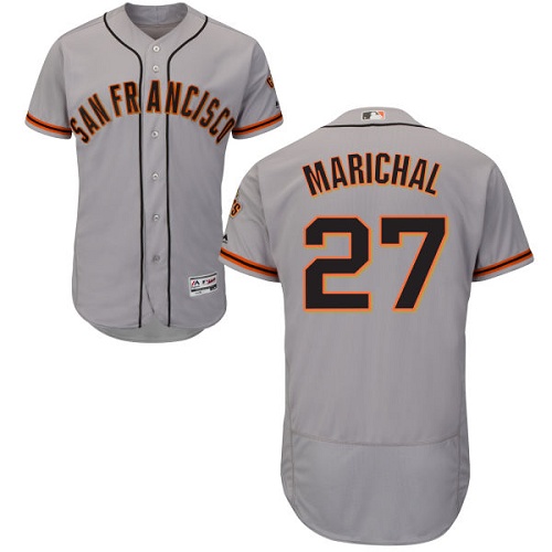 Giants #27 Juan Marichal Grey Flexbase Authentic Collection Road Stitched MLB Jersey Giants #27 Juan Marichal Grey Flexbase Authentic Collection Road Stitched MLB Jersey