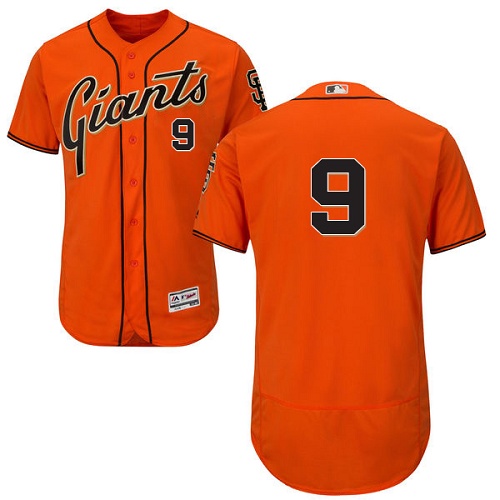 Giants #9 Brandon Belt Orange Flexbase Authentic Collection Stitched MLB Jersey Giants #9 Brandon Belt Orange Flexbase Authentic Collection Stitched MLB Jersey