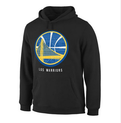 Golden State Warriors Noches Enebea Pullover Hoodie Black Golden State Warriors Noches Enebea Pullover Hoodie Black