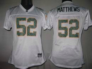 Green Bay Packers 52 matthews White