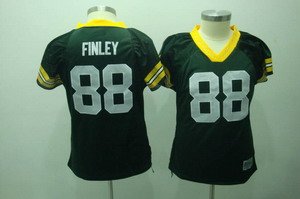 Green Bay Packers 88 finley green 2010 Womens Field Flirt Fashion Jersey