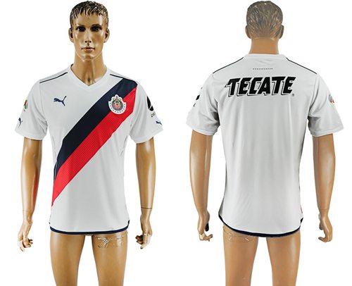 Guadalajara Blank Away Soccer Club Jersey Guadalajara Blank Away Soccer Club Jersey