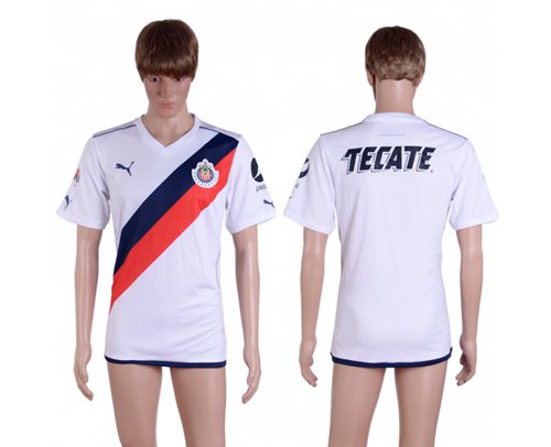 Guadalajara Blank Away Soccer Club Jersey Guadalajara Blank Away Soccer Club Jersey