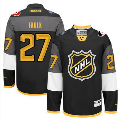 Hurricanes #27 Justin Faulk Black 2016 All Star Stitched NHL Jersey Hurricanes #27 Justin Faulk Black 2016 All Star Stitched NHL Jersey
