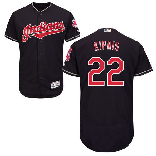 Indians #22 Jason Kipnis Navy Blue Flexbase Authentic Collection Stitched MLB Jersey Indians #22 Jason Kipnis Navy Blue Flexbase Authentic Collection Stitched MLB Jersey