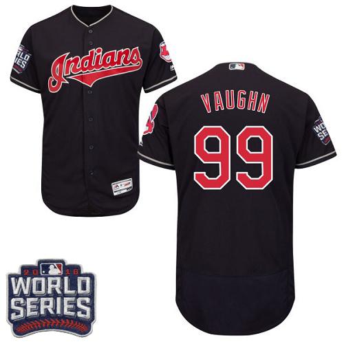 Indians #99 Ricky Vaughn Navy Blue Flexbase Authentic Collection 2016 World Series Bound Stitched MLB Jersey Indians #99 Ricky Vaughn Navy Blue Flexbase Authentic Collection 2016 World Series Bound Stitched MLB Jersey