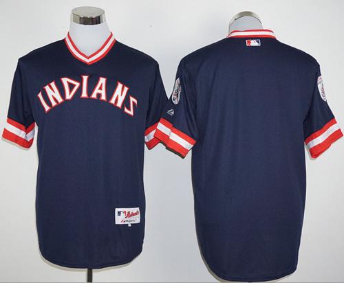 Indians Blank Navy Blue 1976 Turn Back The Clock Stitched MLB Jersey Indians Blank Navy Blue 1976 Turn Back The Clock Stitched MLB Jersey