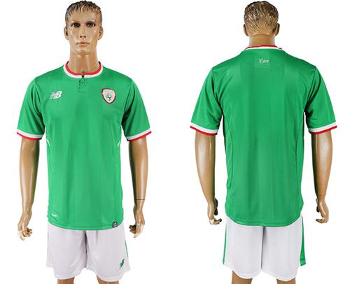 Ireland Blank Green Soccer Country Jersey Ireland Blank Green Soccer Country Jersey