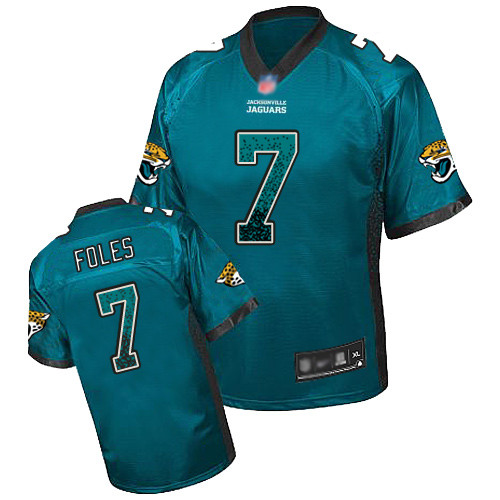 Jaguars #7 Nick Foles Teal Green Alternate Youth Stitched Football Elite Drift Fashion Jersey Jaguars #7 Nick Foles Teal Green Alternate Youth Stitched Football Elite Drift Fashion Jersey