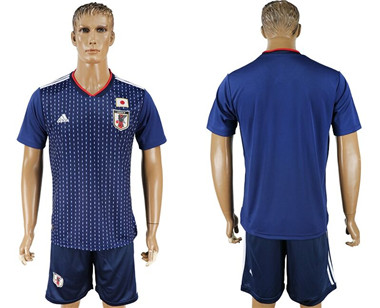 Japan #6 Morishige Home 17-18 Soccer Country Jersey