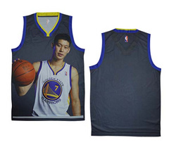 Jeremy NBA flash version of the golden state warriors 7 jersey blank vest