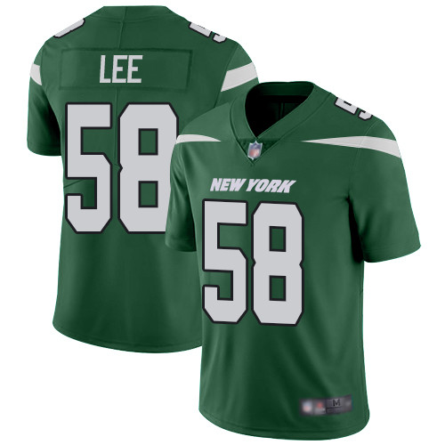 Jets #58 Darron Lee Green Team Color Men's Stitched Football Vapor Untouchable Limited Jersey