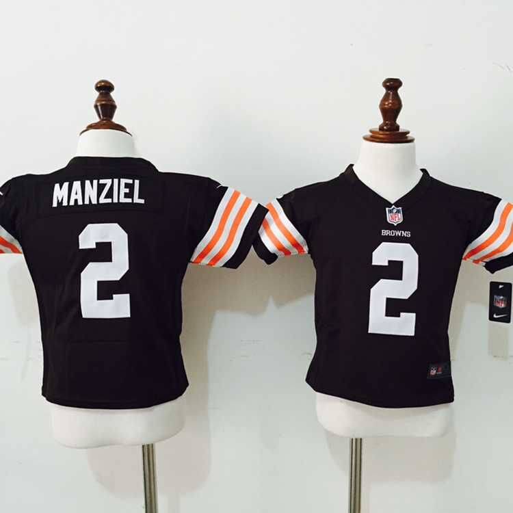 Johnny Manzie Browns #2 Brown Kids Jersey Johnny Manzie Browns #2 Brown Kids Jersey